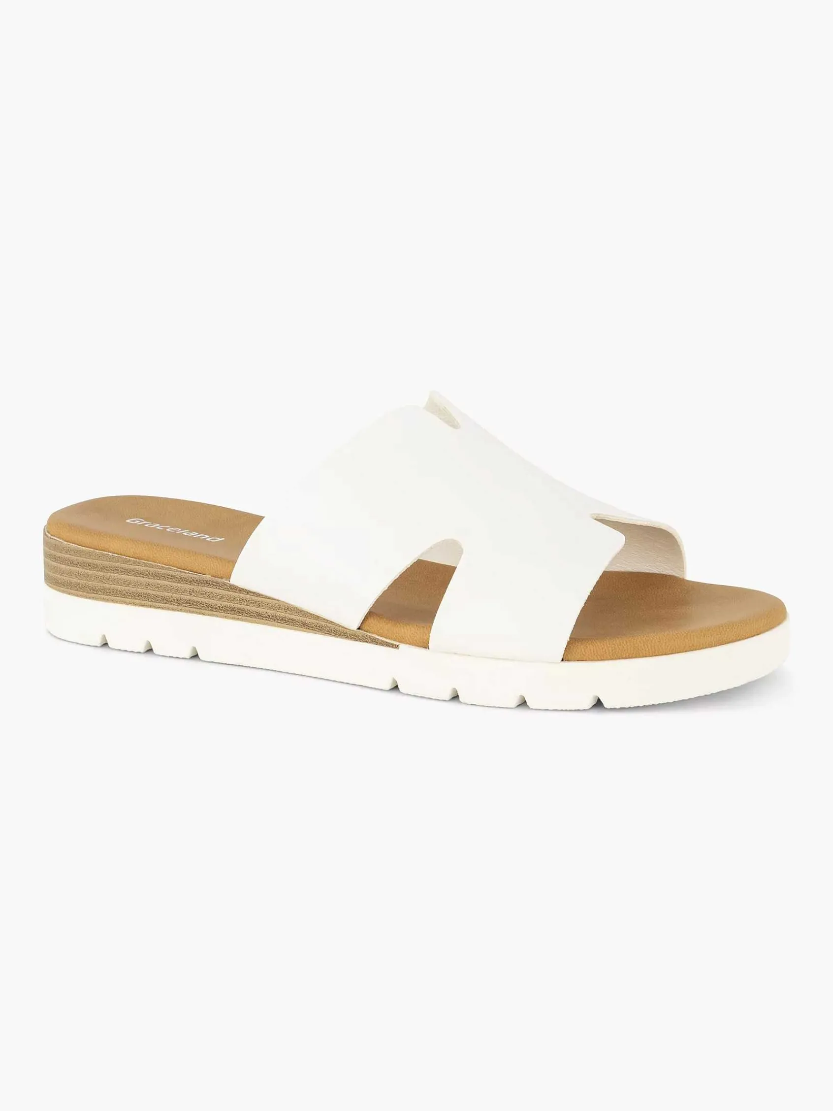 Graceland Slippers-Witte Slipper