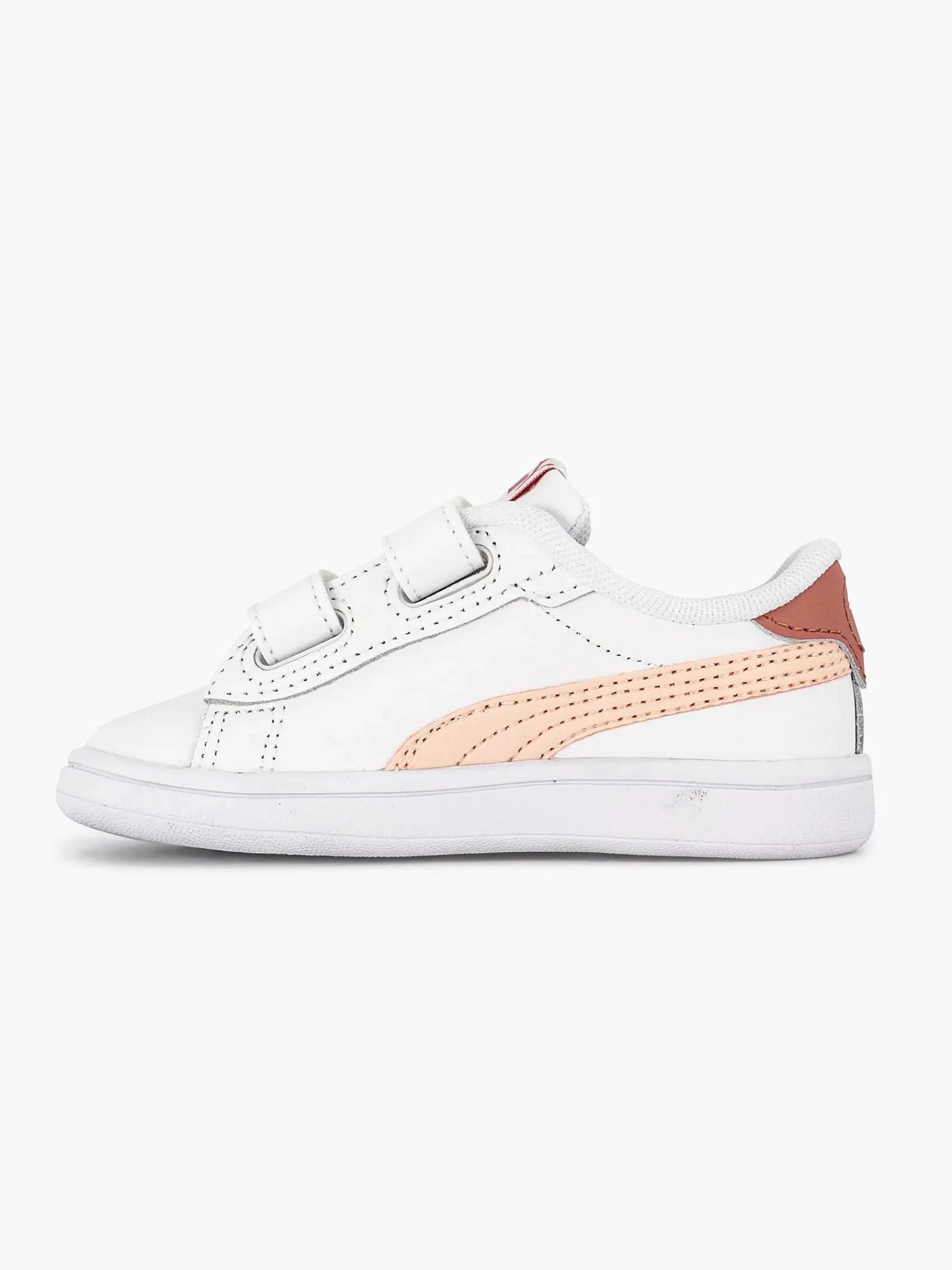 Puma Jongensschoenen-Witte Smash 3.0 L V Inf