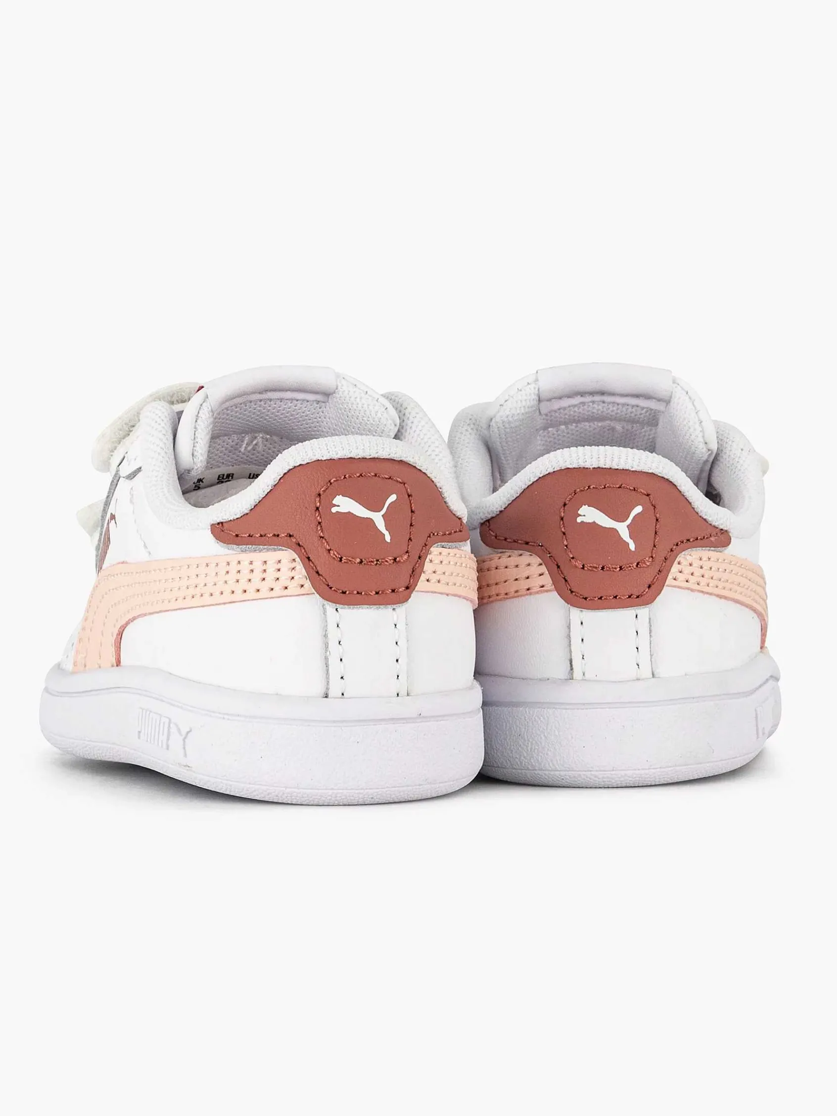 Puma Jongensschoenen-Witte Smash 3.0 L V Inf