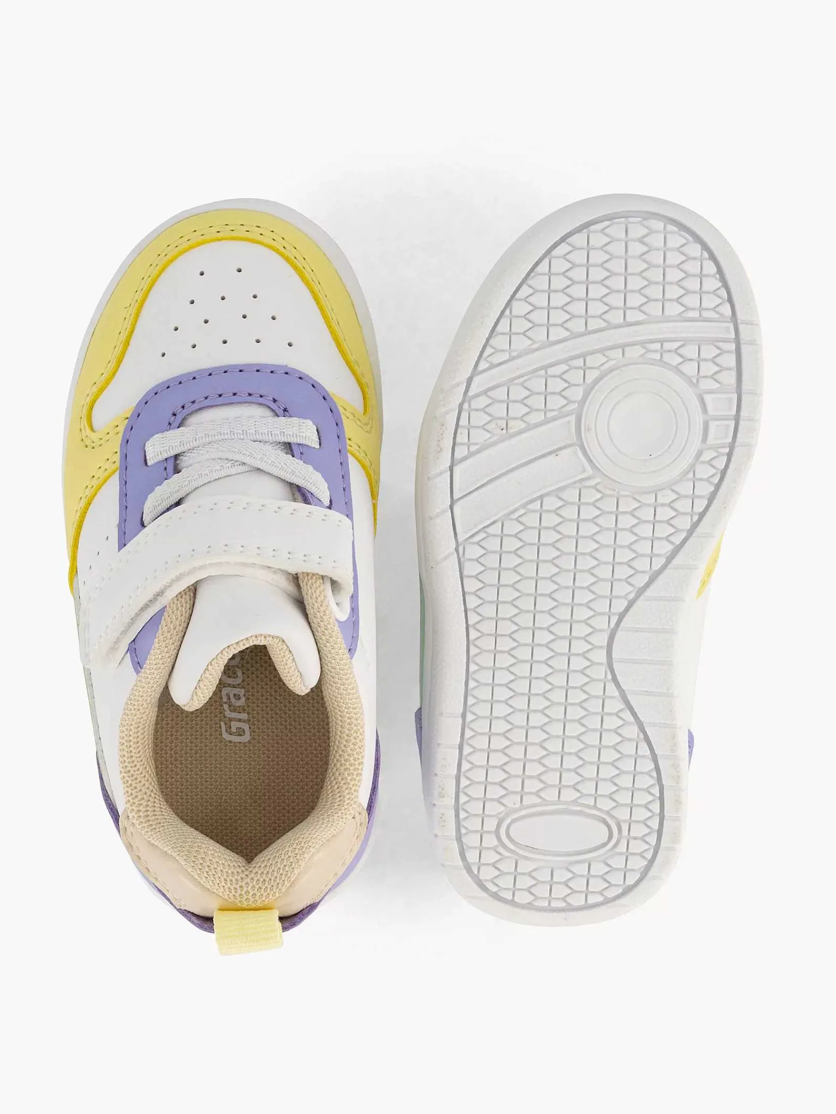 Graceland Jongensschoenen-Witte Sneaker