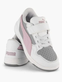 Puma Jongensschoenen-Witte Sneaker