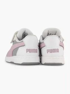 Puma Jongensschoenen-Witte Sneaker