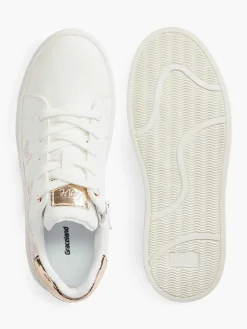Graceland Jongensschoenen-Witte Sneaker Bloemenprint