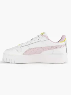 Puma Sneakers-Witte Sneaker Carina Street Shine