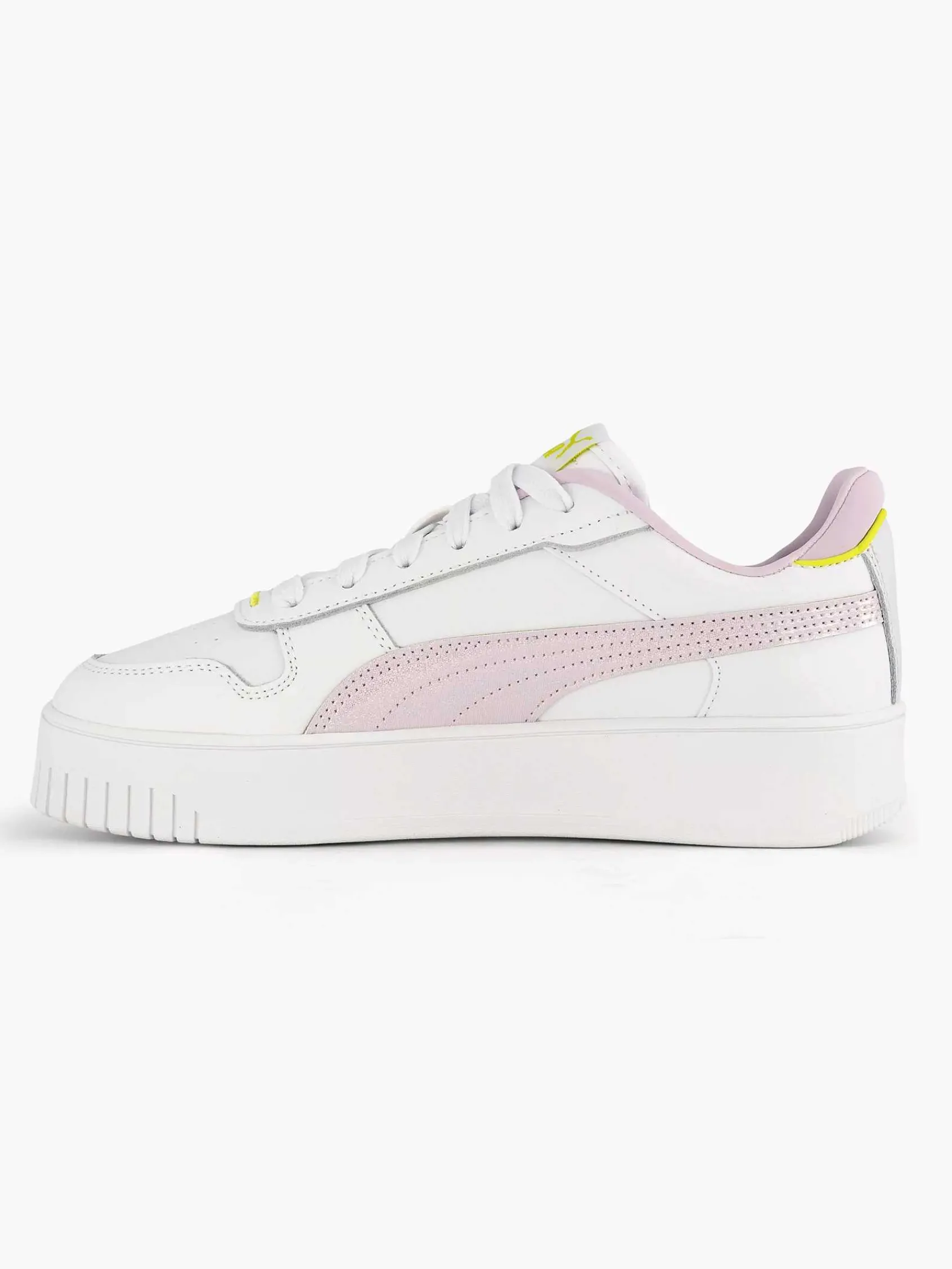 Puma Sneakers-Witte Sneaker Carina Street Shine