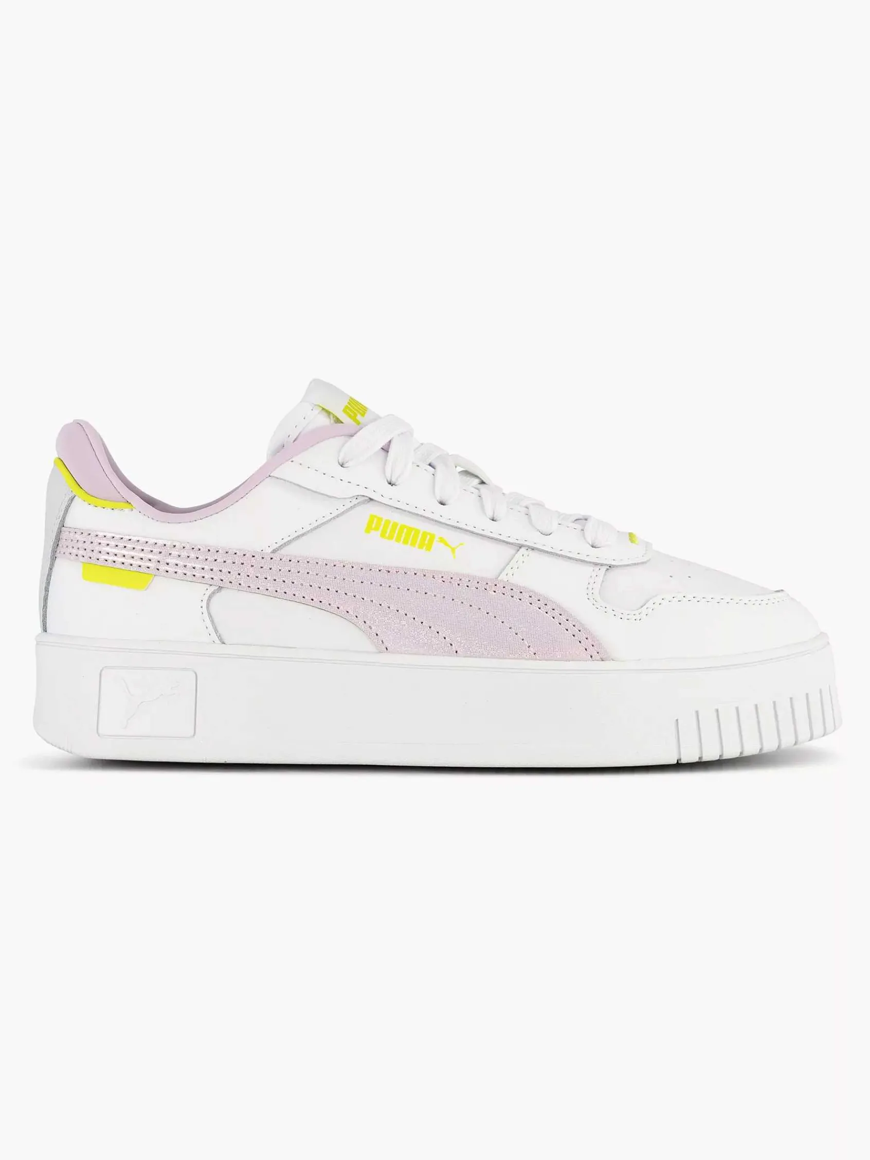 Puma Sneakers-Witte Sneaker Carina Street Shine