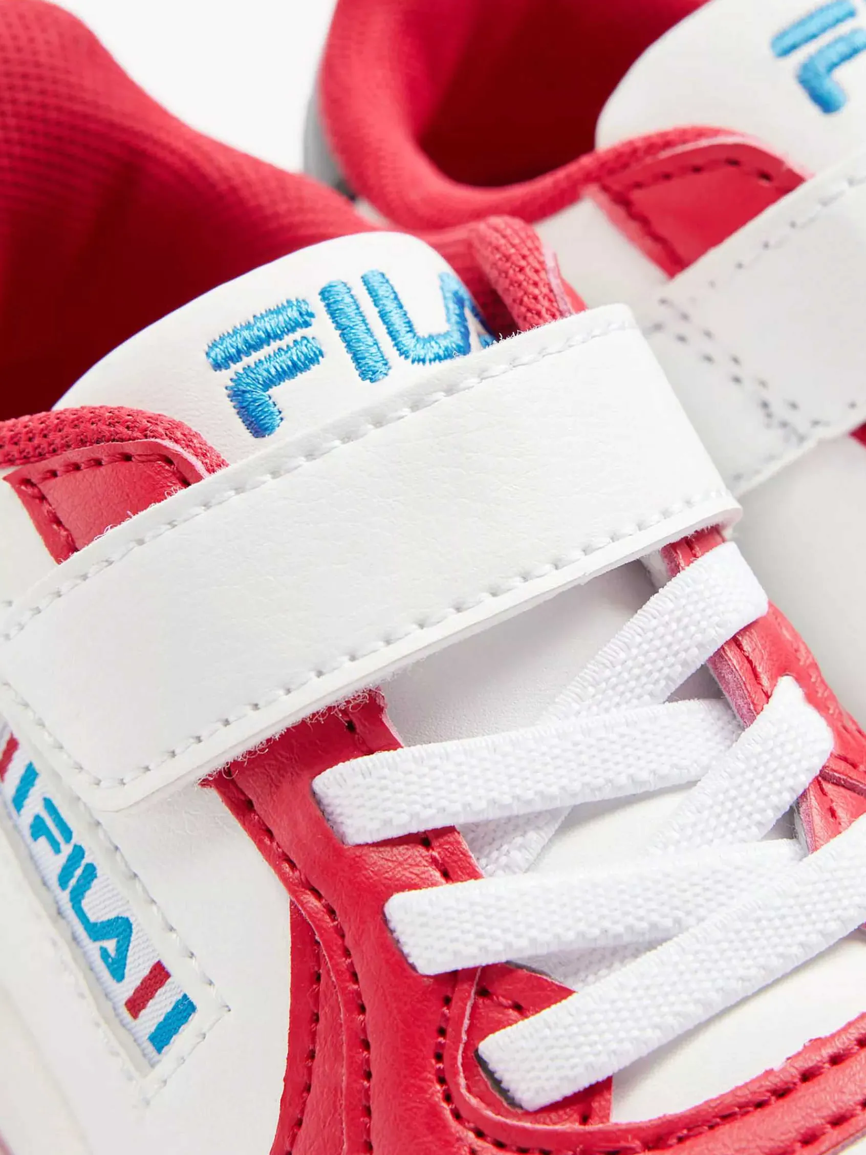 FILA Jongensschoenen-Witte Sneaker Klittenband