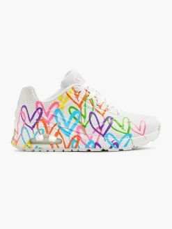 Skechers Sneakers-Witte Sneaker Memory Foam