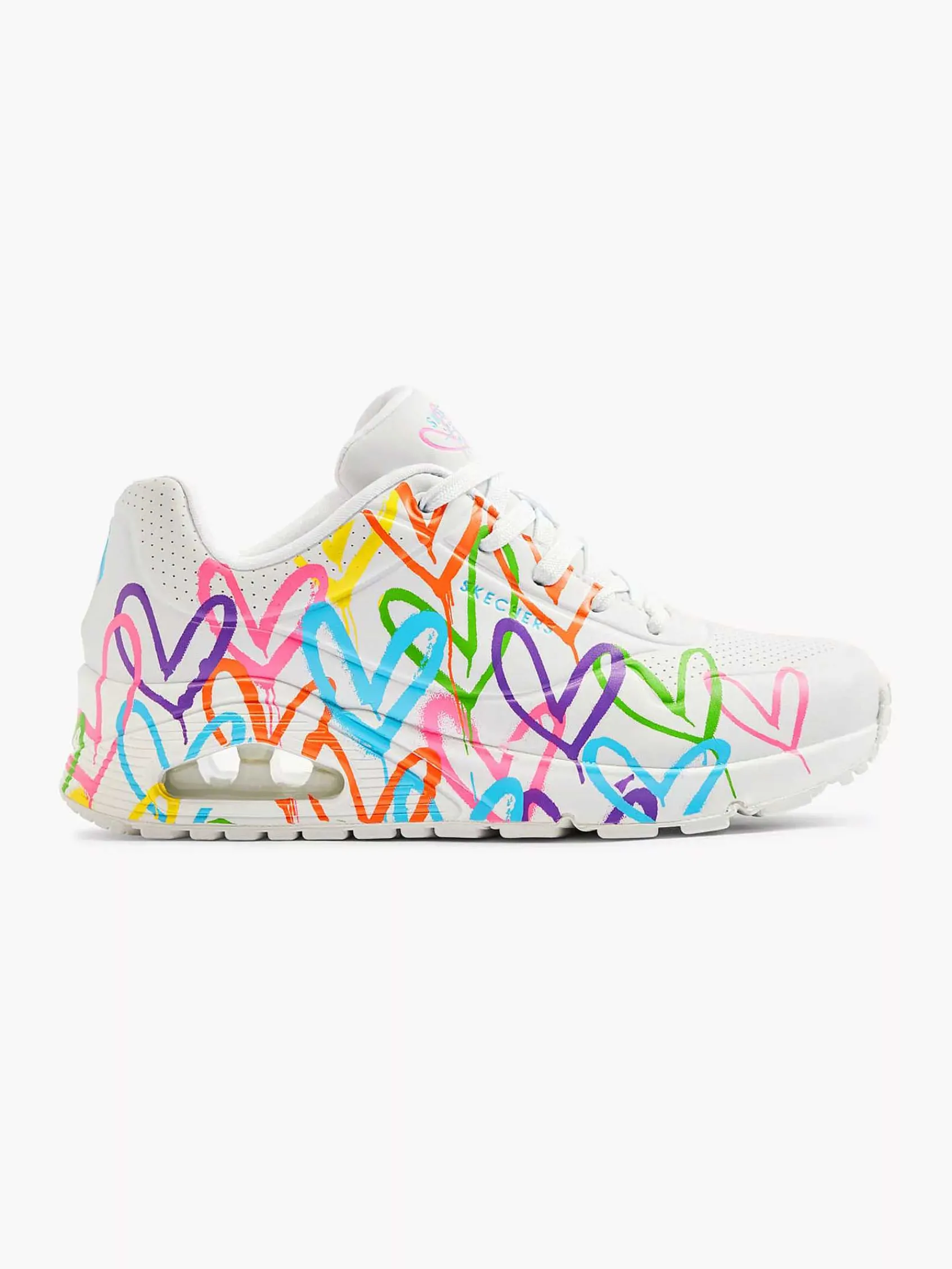 Skechers Sneakers-Witte Sneaker Memory Foam