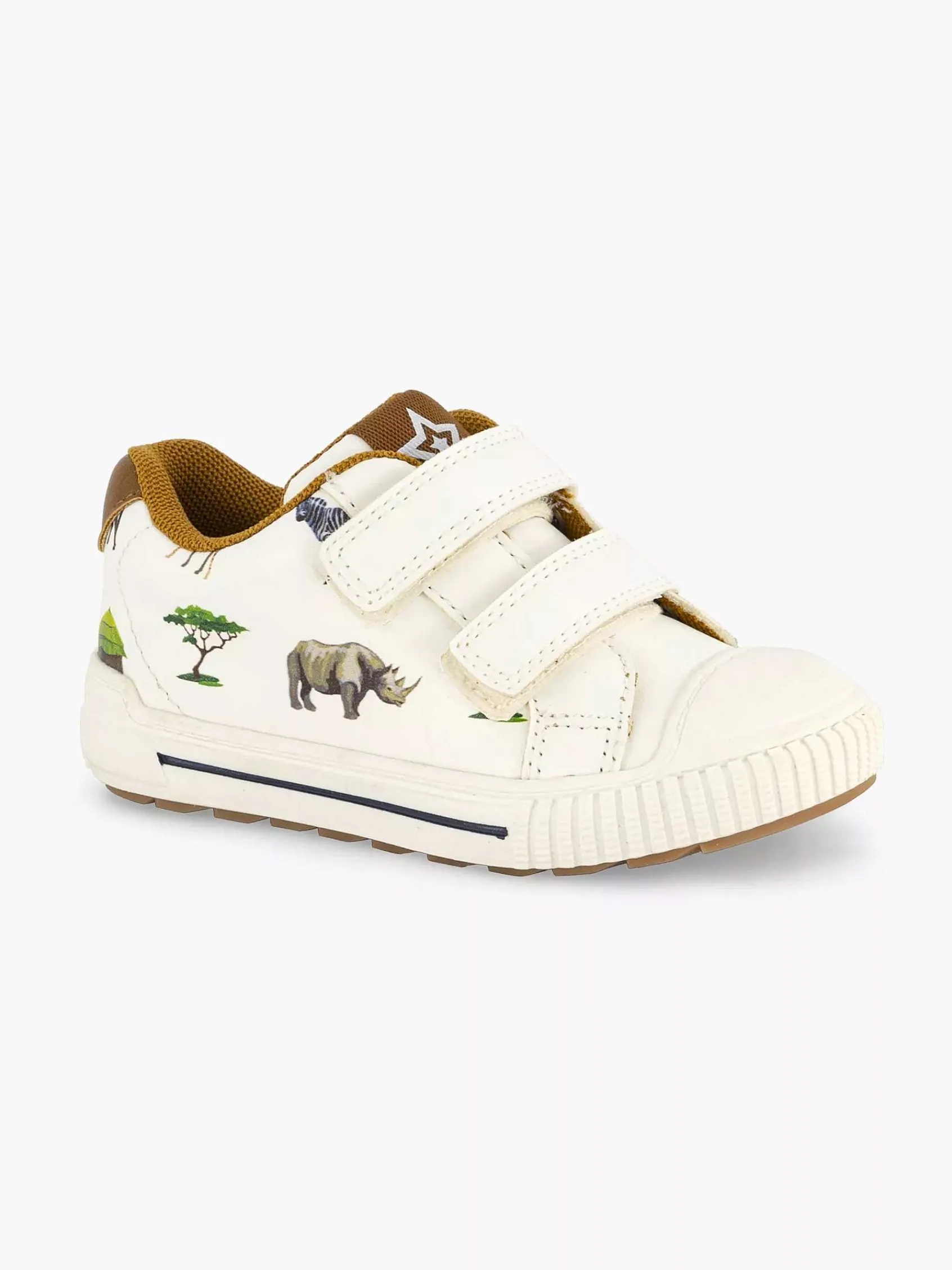 Vty Babyschoenen-Witte Sneaker Neushoorn