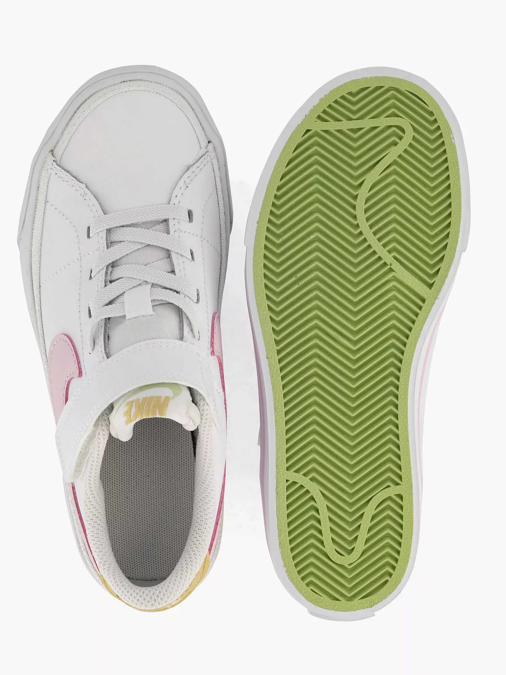 Nike Babyschoenen-Witte Sneaker Court Legacy