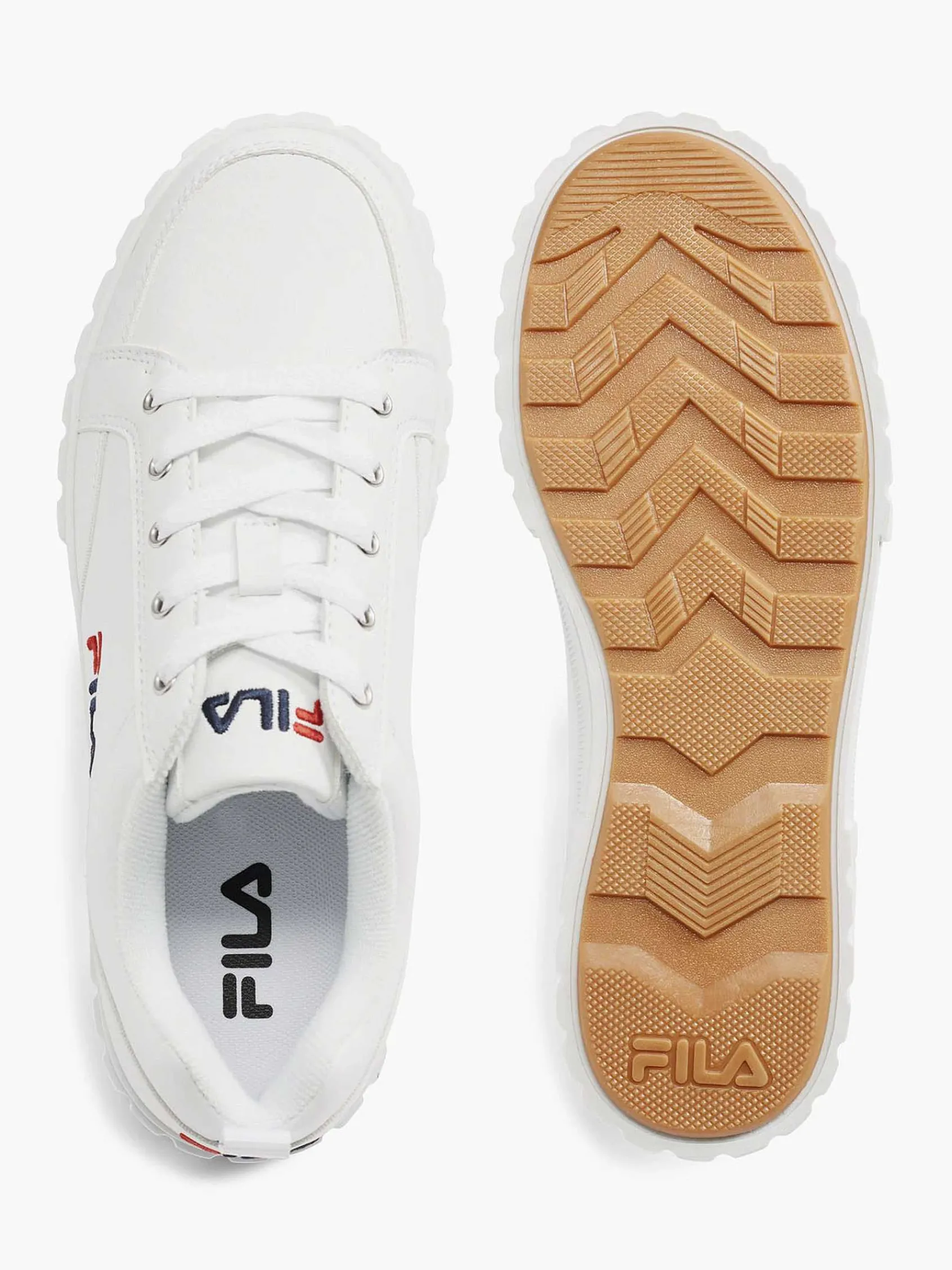 FILA Sneakers-Witte Sneaker Platform