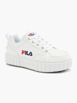 FILA Jongensschoenen-Witte Sneaker Platform