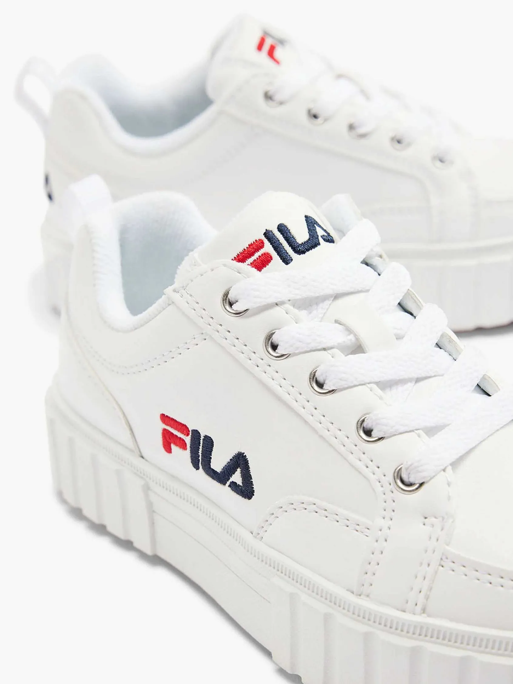 FILA Jongensschoenen-Witte Sneaker Platform