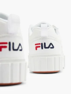 FILA Jongensschoenen-Witte Sneaker Platform