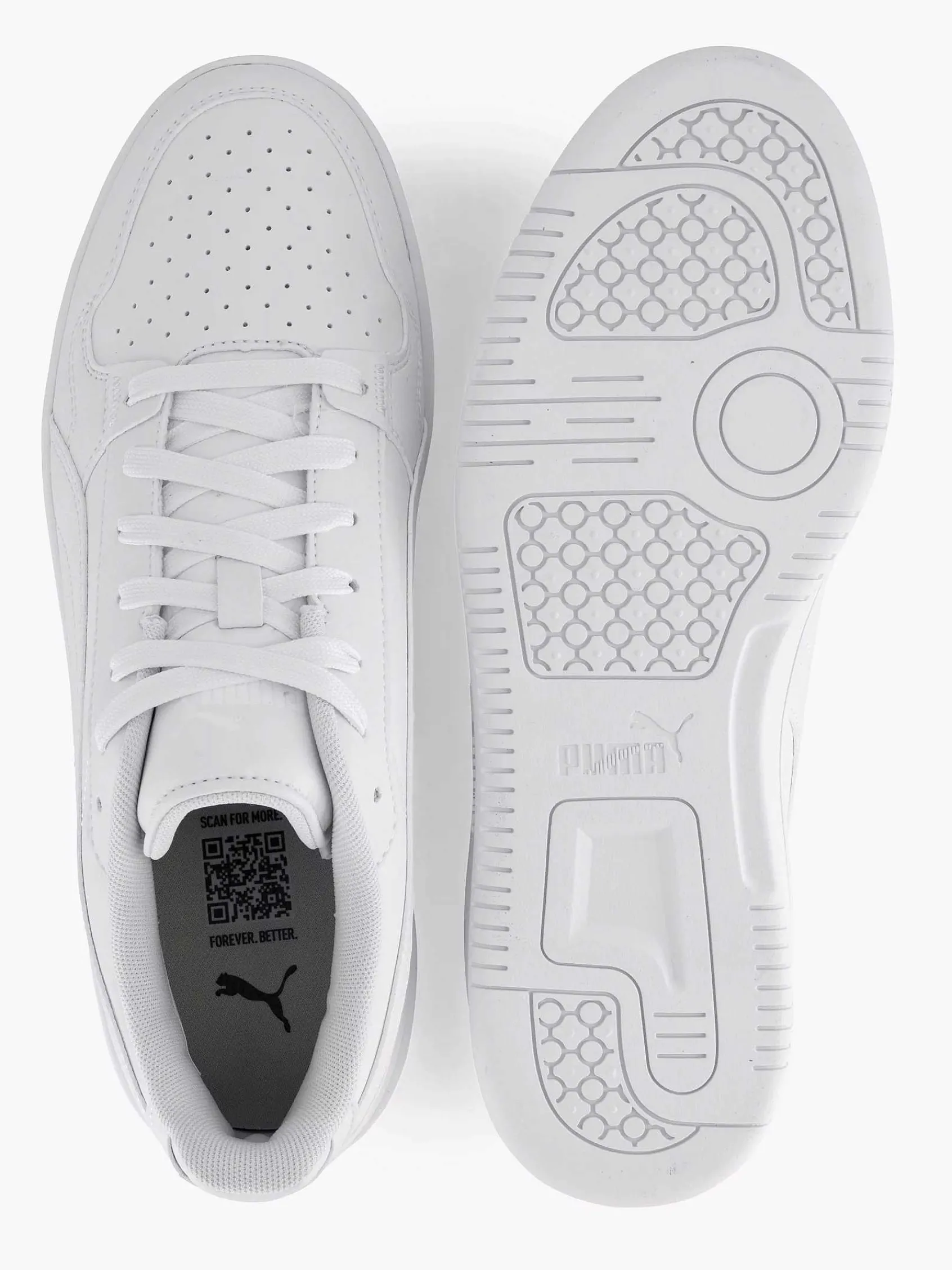 Puma Sneakers-Witte Sneaker Rebound Lite