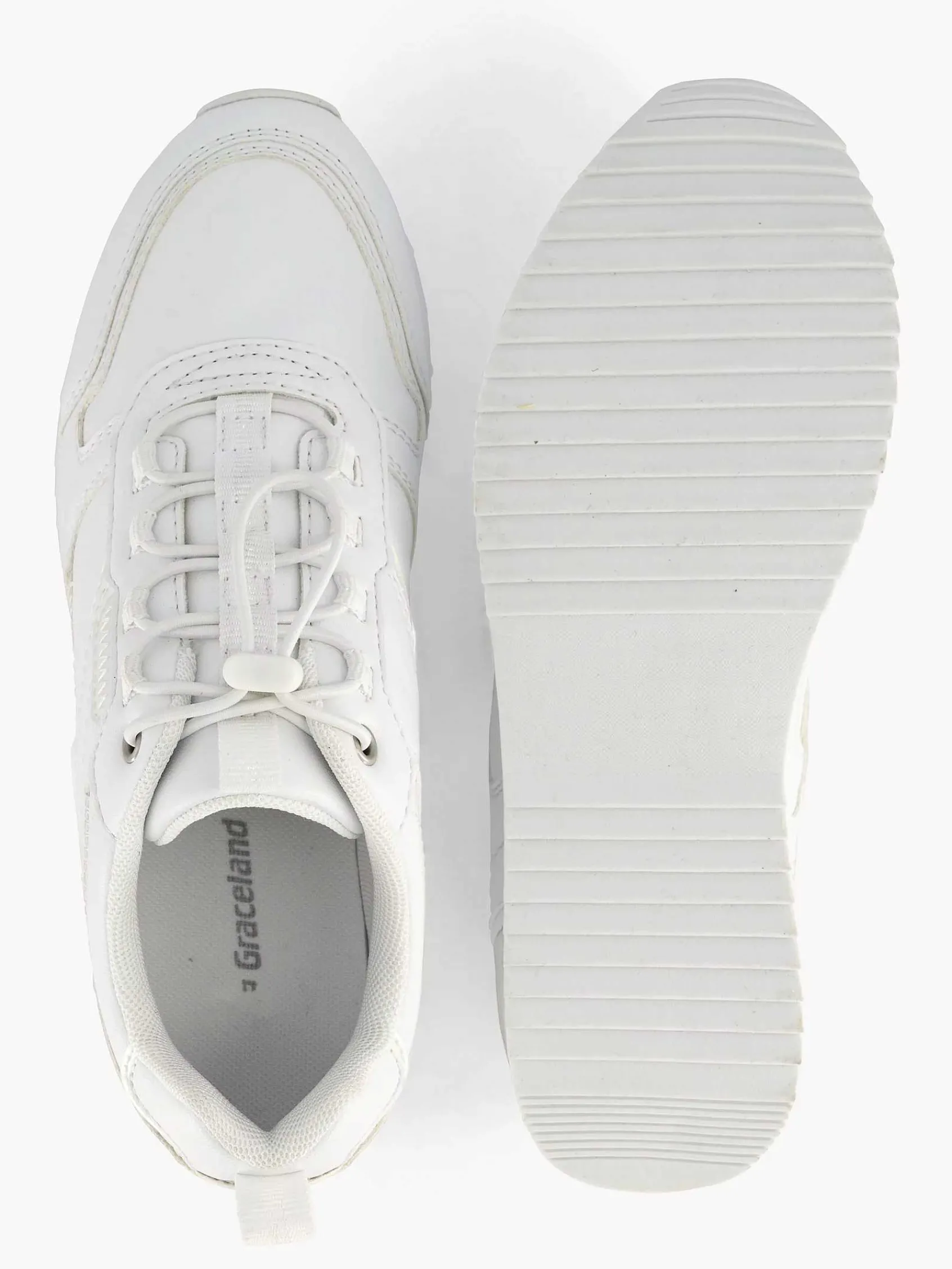 Graceland Sneakers-Witte Sneakers