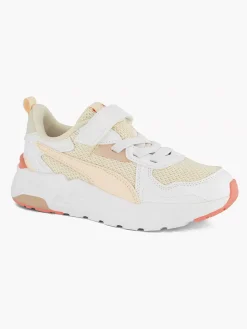 Puma Jongensschoenen-Witte Sneaker Trinity Lite Ac
