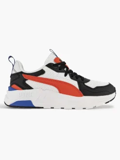 Puma Babyschoenen-Witte Sneaker Trinity Lite Jr