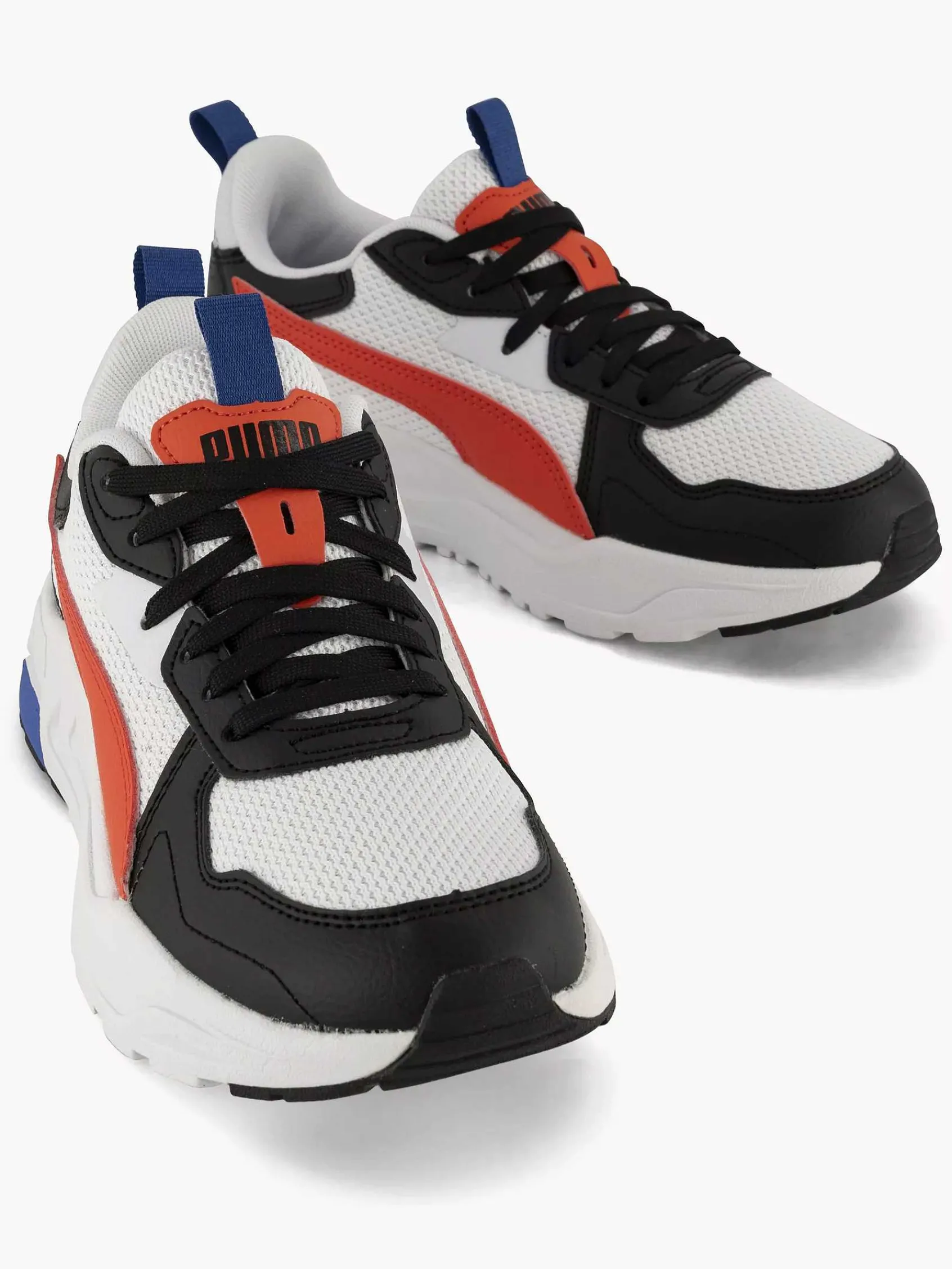 Puma Babyschoenen-Witte Sneaker Trinity Lite Jr