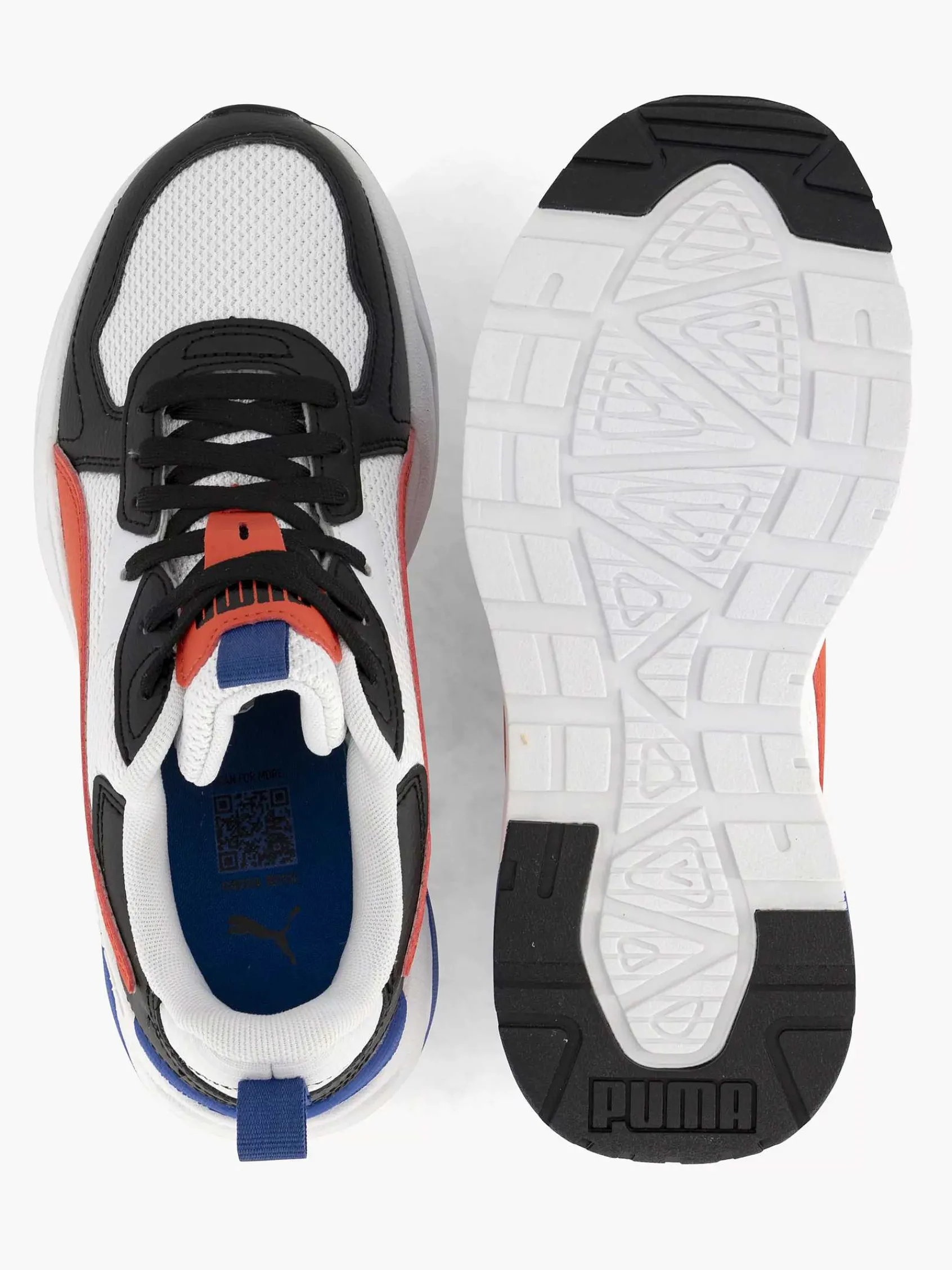 Puma Babyschoenen-Witte Sneaker Trinity Lite Jr