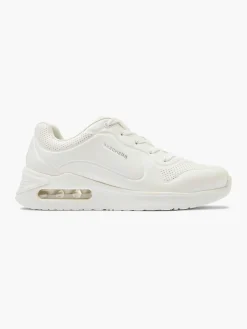 Skechers Sneakers-Witte Solitair - Perle