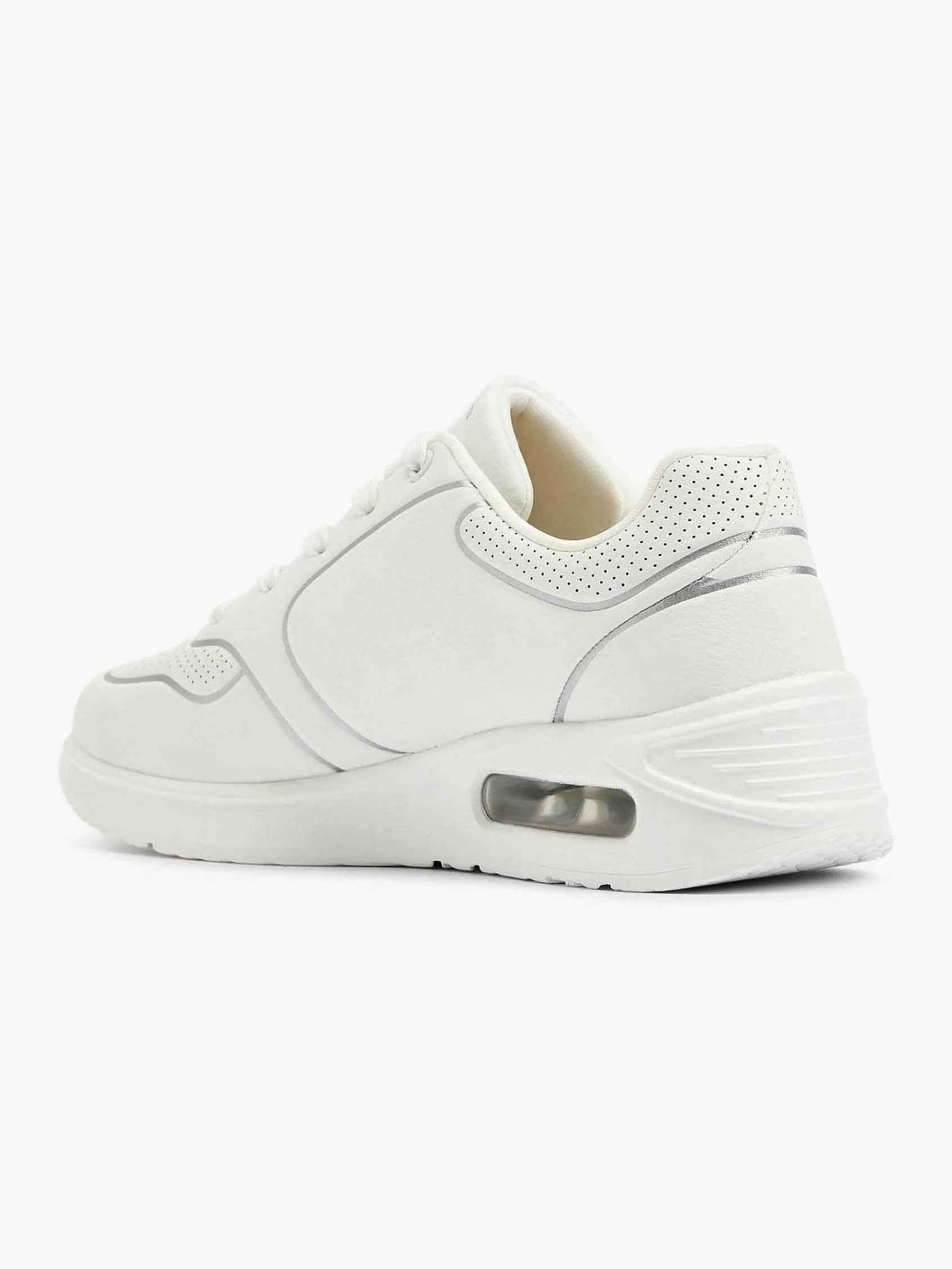 Skechers Sneakers-Witte Solitair- Pristina