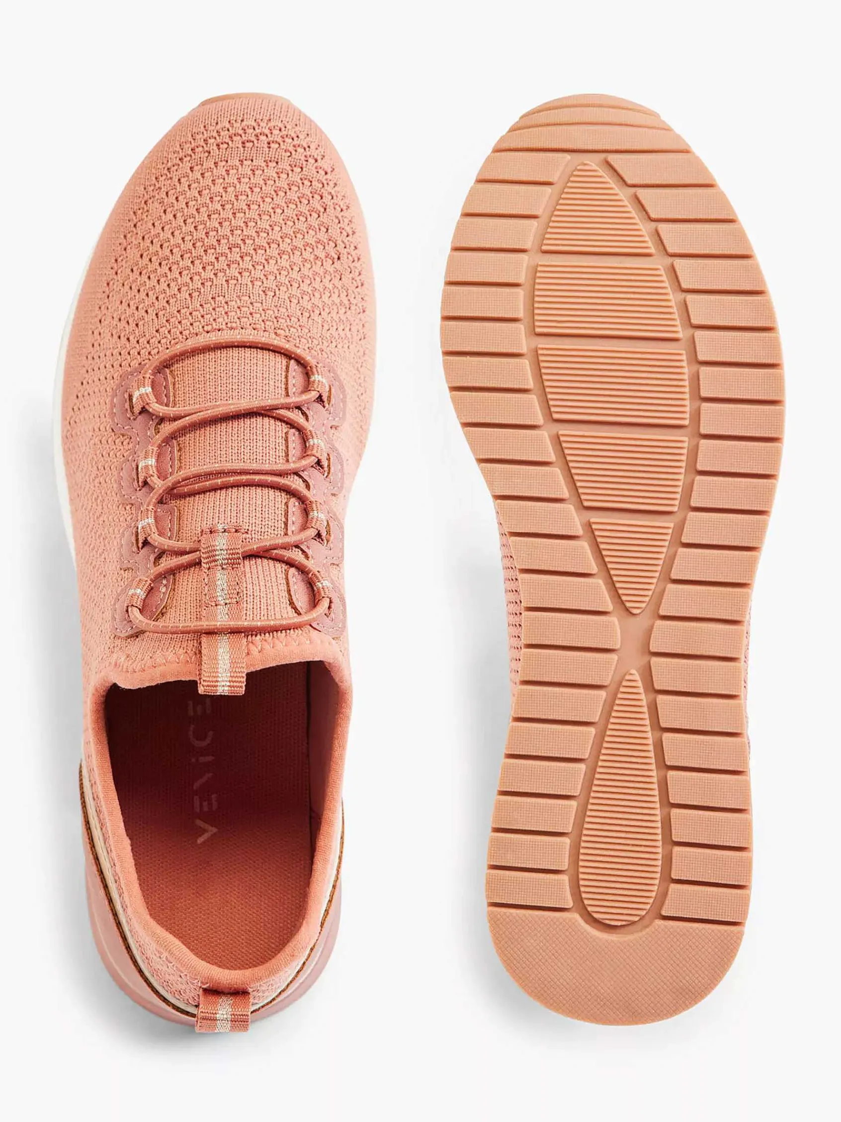 Venice Sneakers-Zalmkleurige Instapper