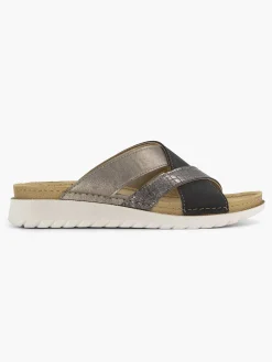 Easy Street Sandalen-Zilveren Comfort Slipper