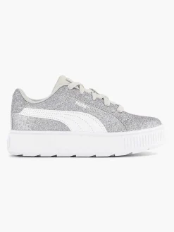Puma Jongensschoenen-Zilveren Karmen Glitz Ps Glitter