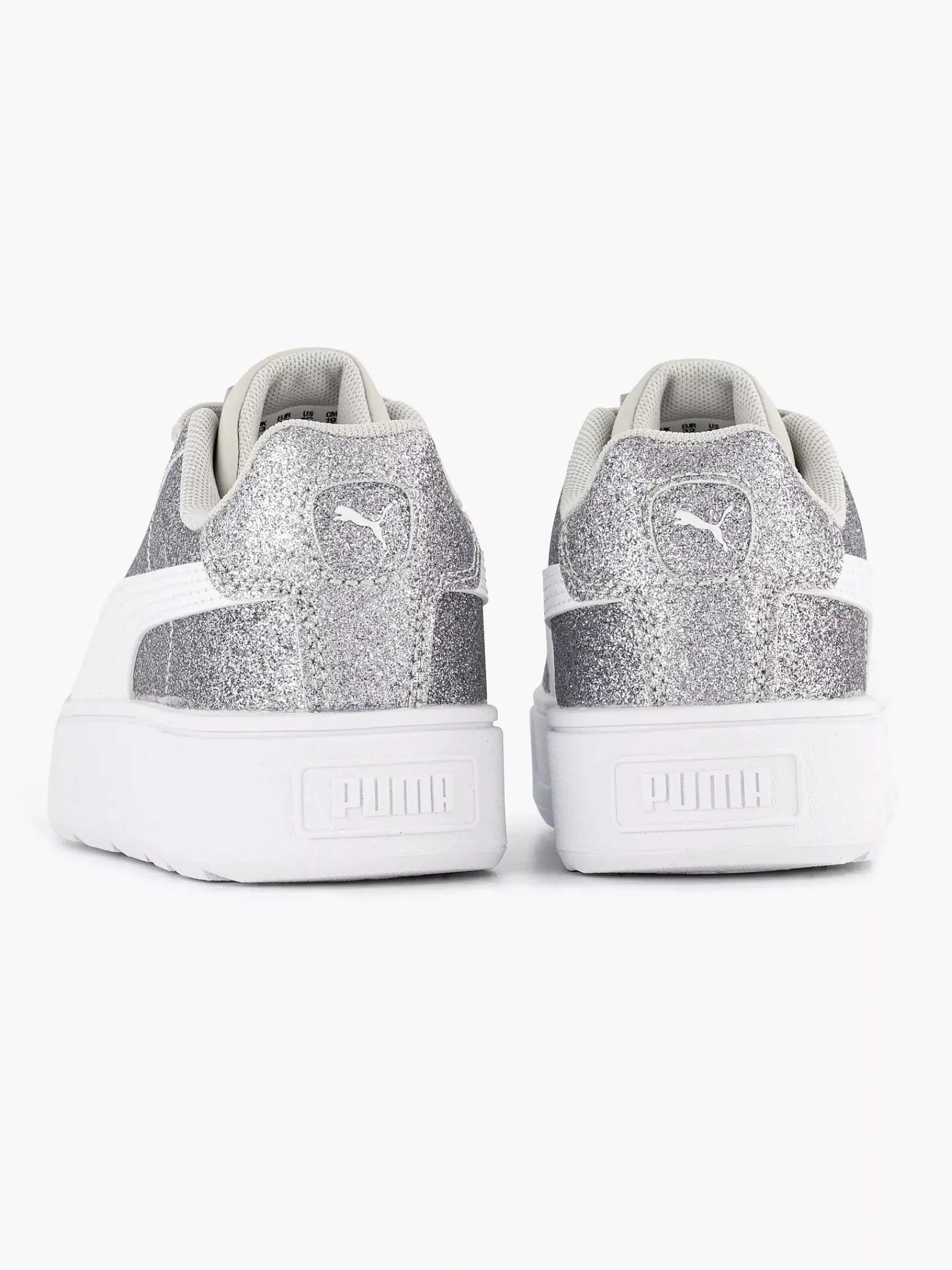 Puma Jongensschoenen-Zilveren Karmen Glitz Ps Glitter