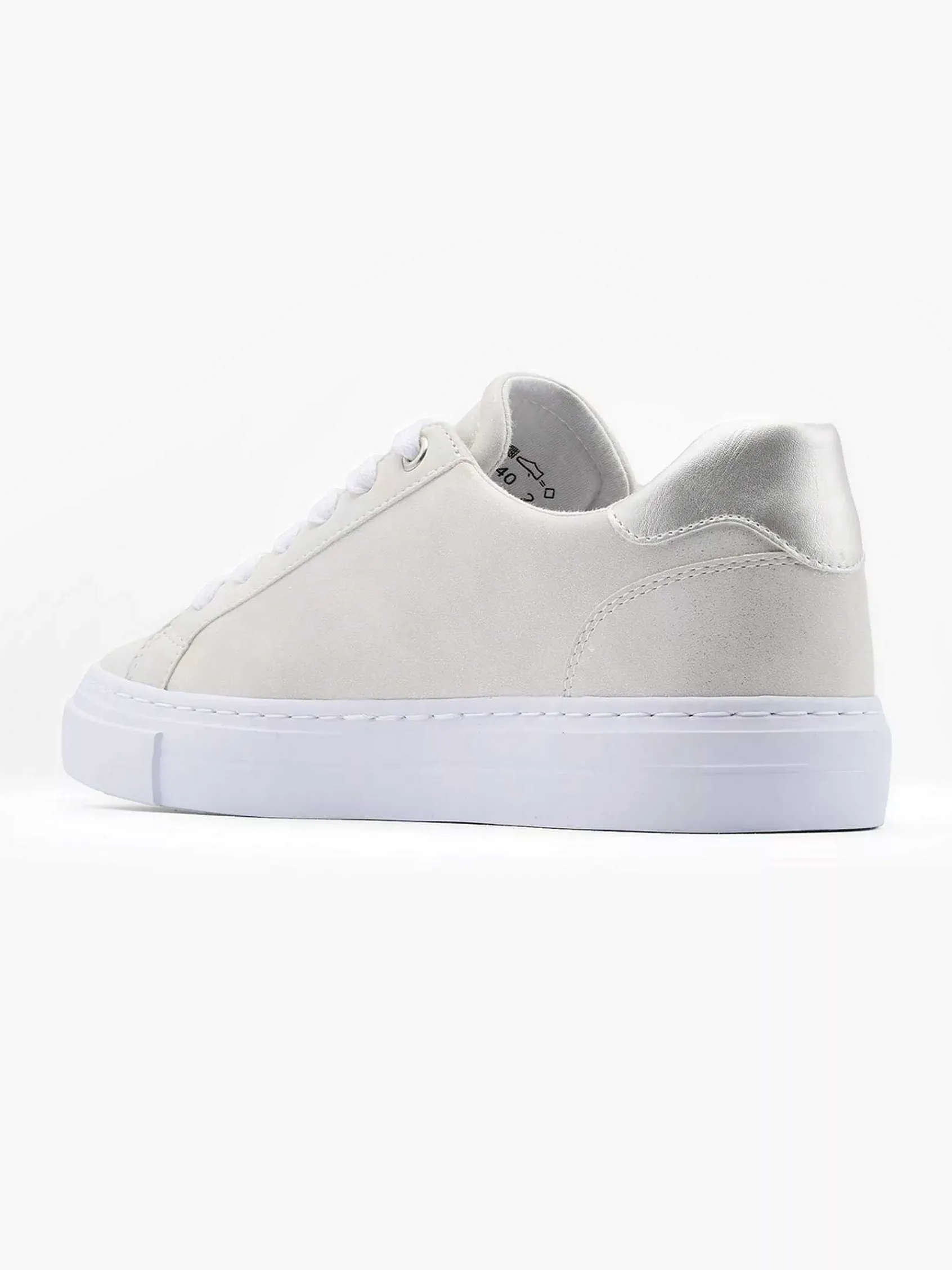 Graceland Sneakers-Zilveren Sneaker