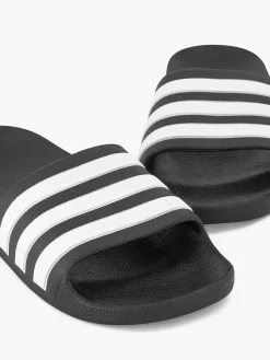 adidas Jongensschoenen-Zwarte Adilette Aqua K