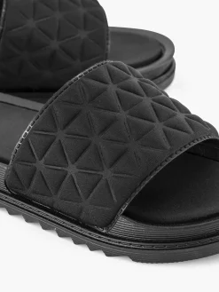 Oxmox Slippers-Zwarte Badslipper