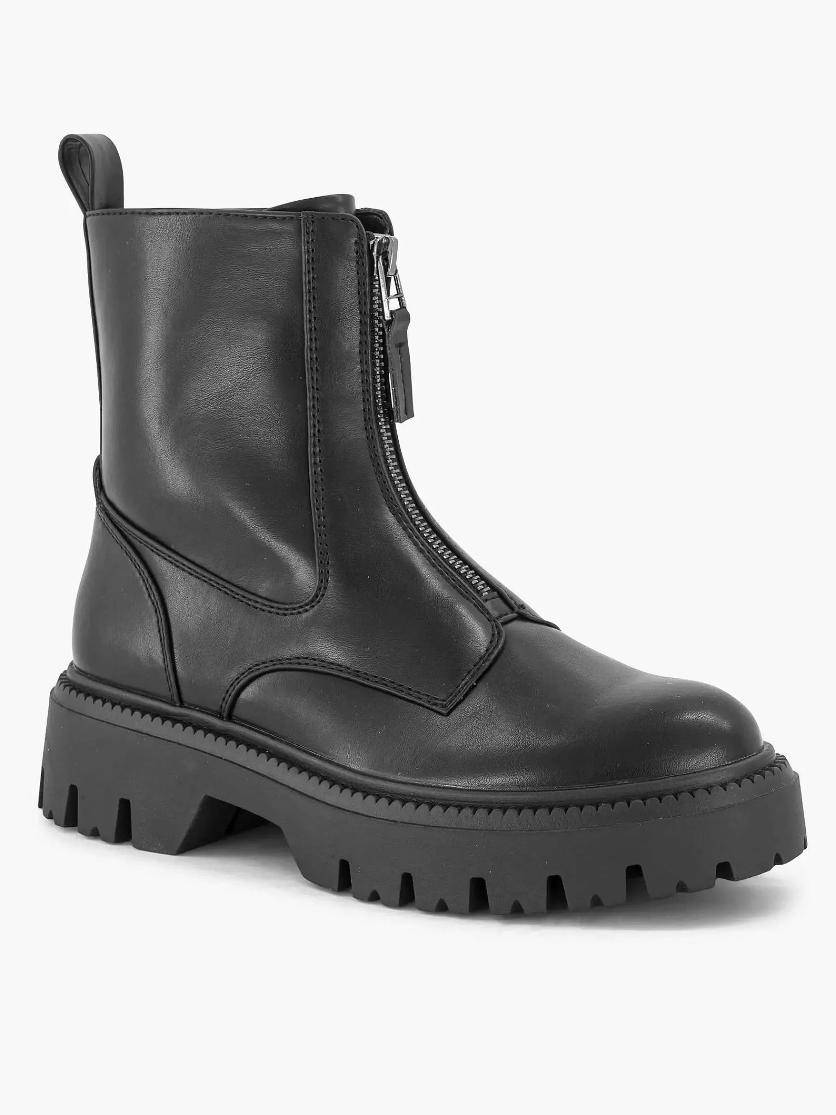 Oxmox Enkellaarzen & Boots-Zwarte Bikerboot