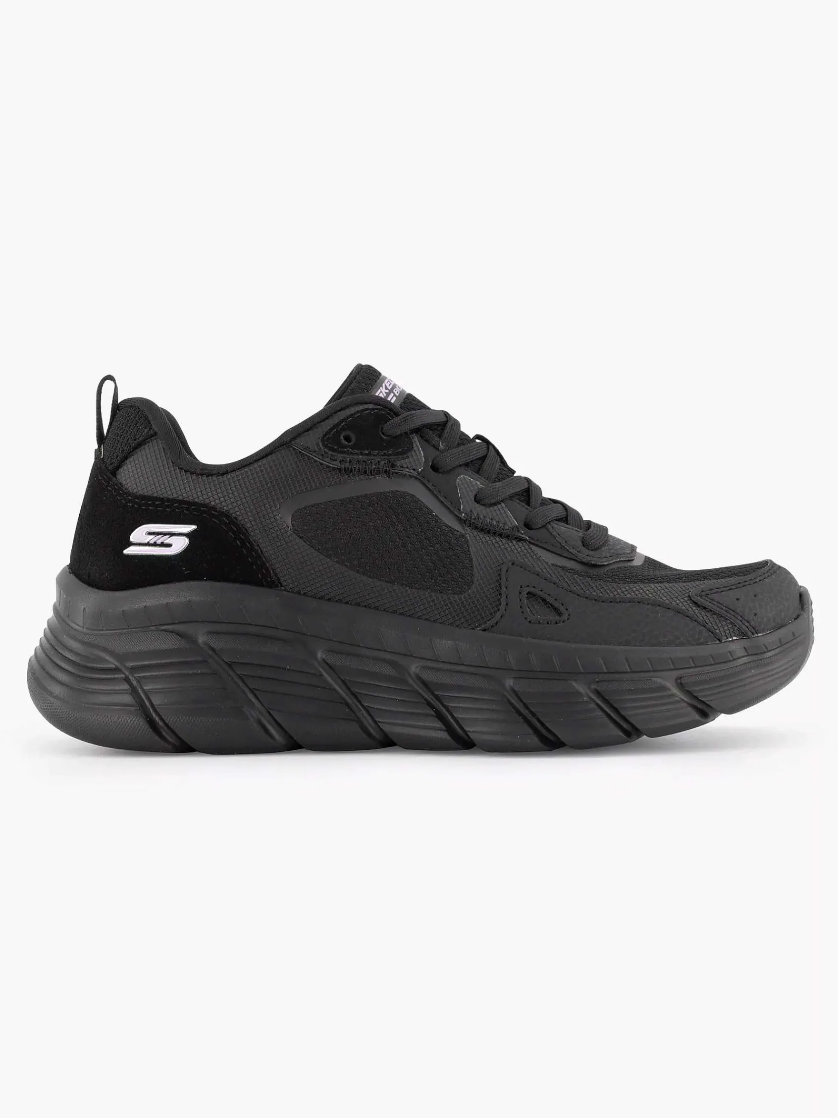 Skechers Sneakers-Zwarte Bobs B Flex Hi - Forces Within