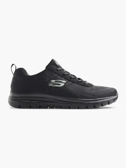 Skechers Sneakers-Zwarte Burns - Ahren