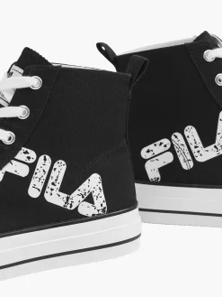 FILA Sneakers-Zwarte Canvas Hoge Sneaker