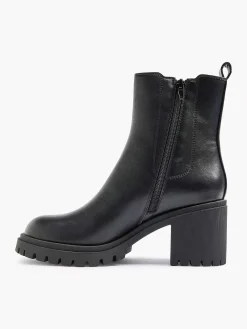 Graceland Enkellaarzen & Boots-Zwarte Chelsea Boot Hak