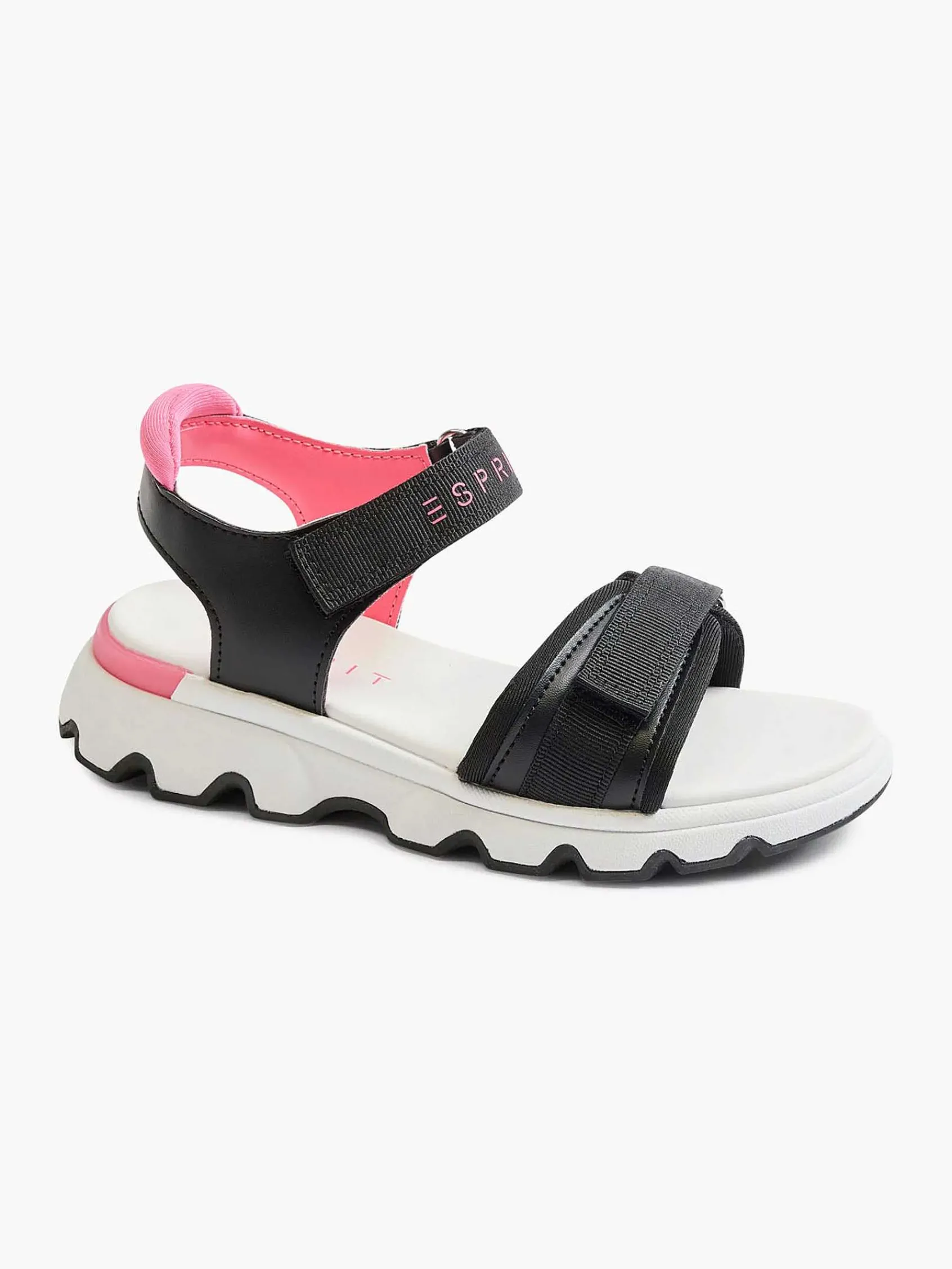 Esprit Jongensschoenen-Zwarte Chunky Sandaal