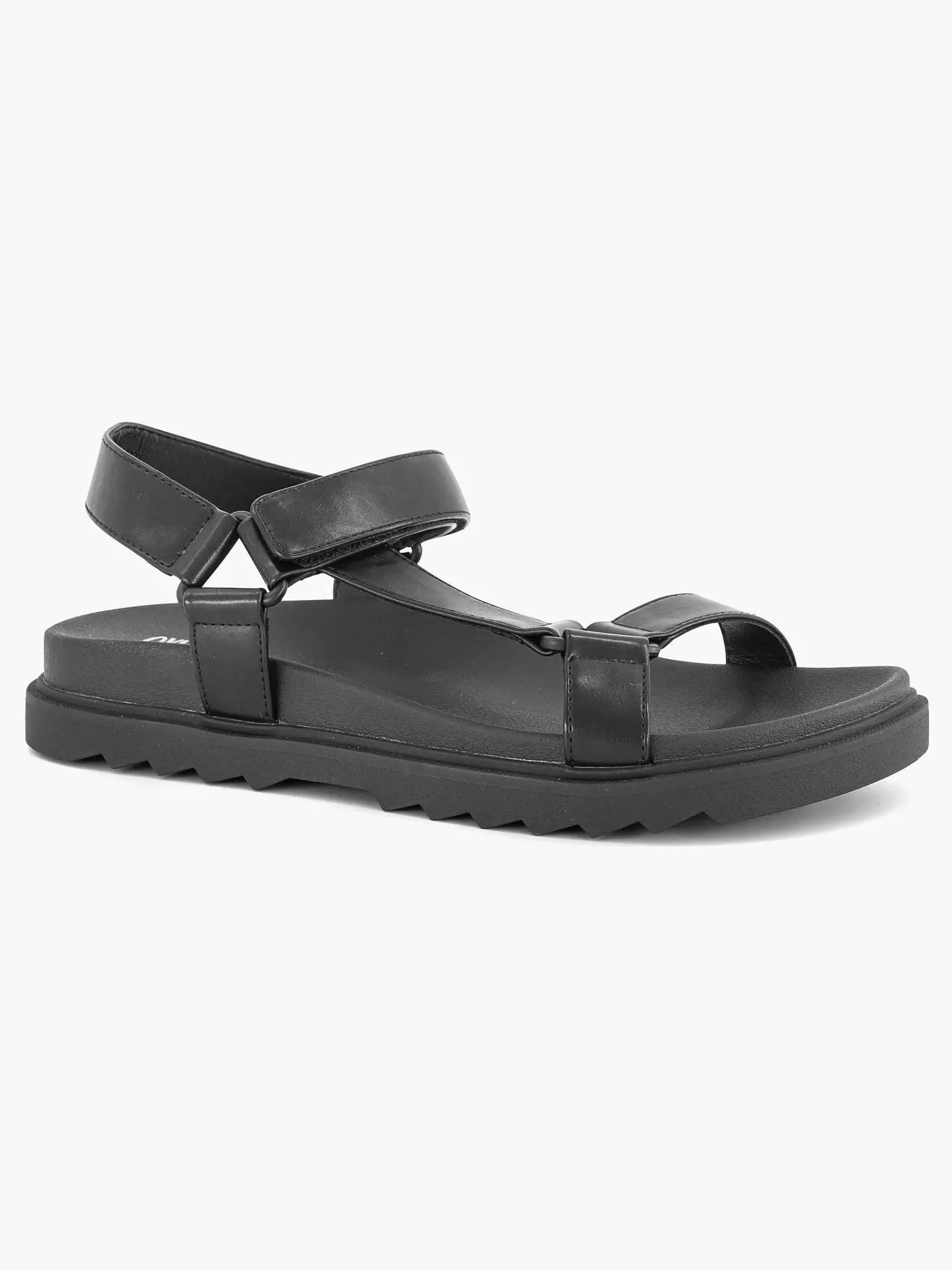 Oxmox Sandalen-Zwarte Chunky Sandaal