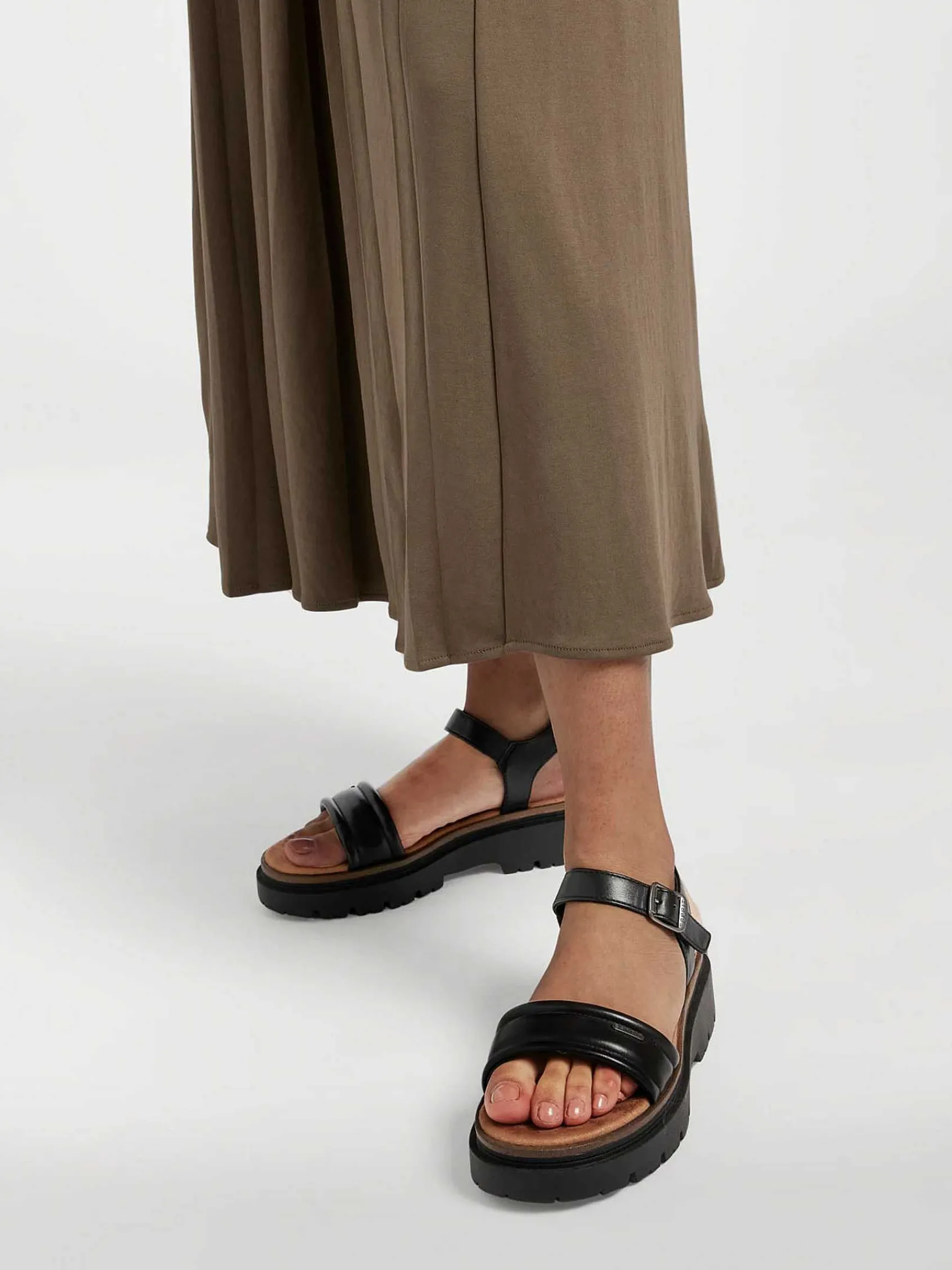 Esprit Sandalen-Zwarte Chunky Sandaal