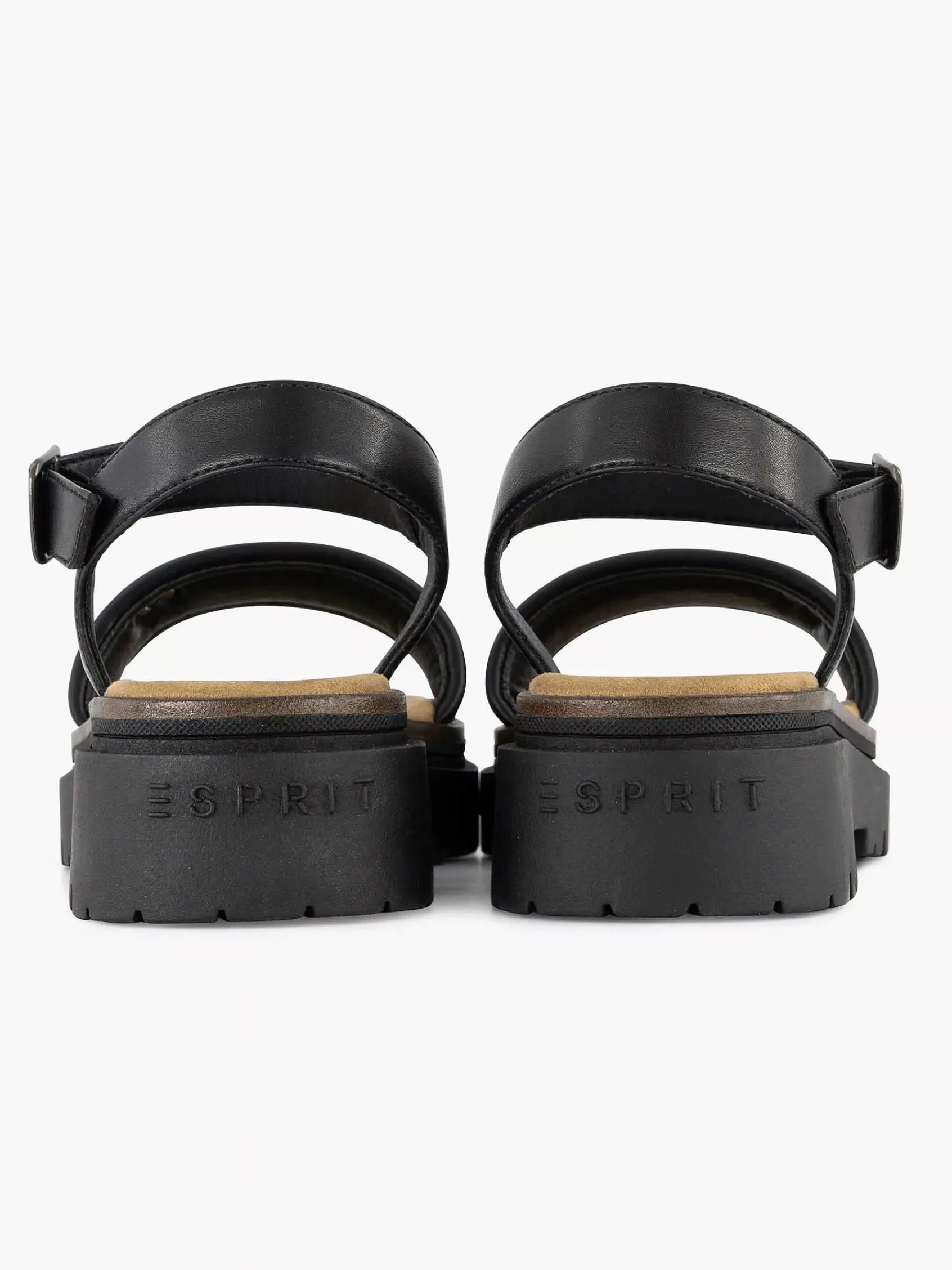 Esprit Sandalen-Zwarte Chunky Sandaal