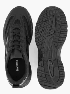 Graceland Sneakers-Zwarte Chunky Sneaker
