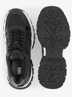 Oxmox Sneakers-Zwarte Chunky Sneaker