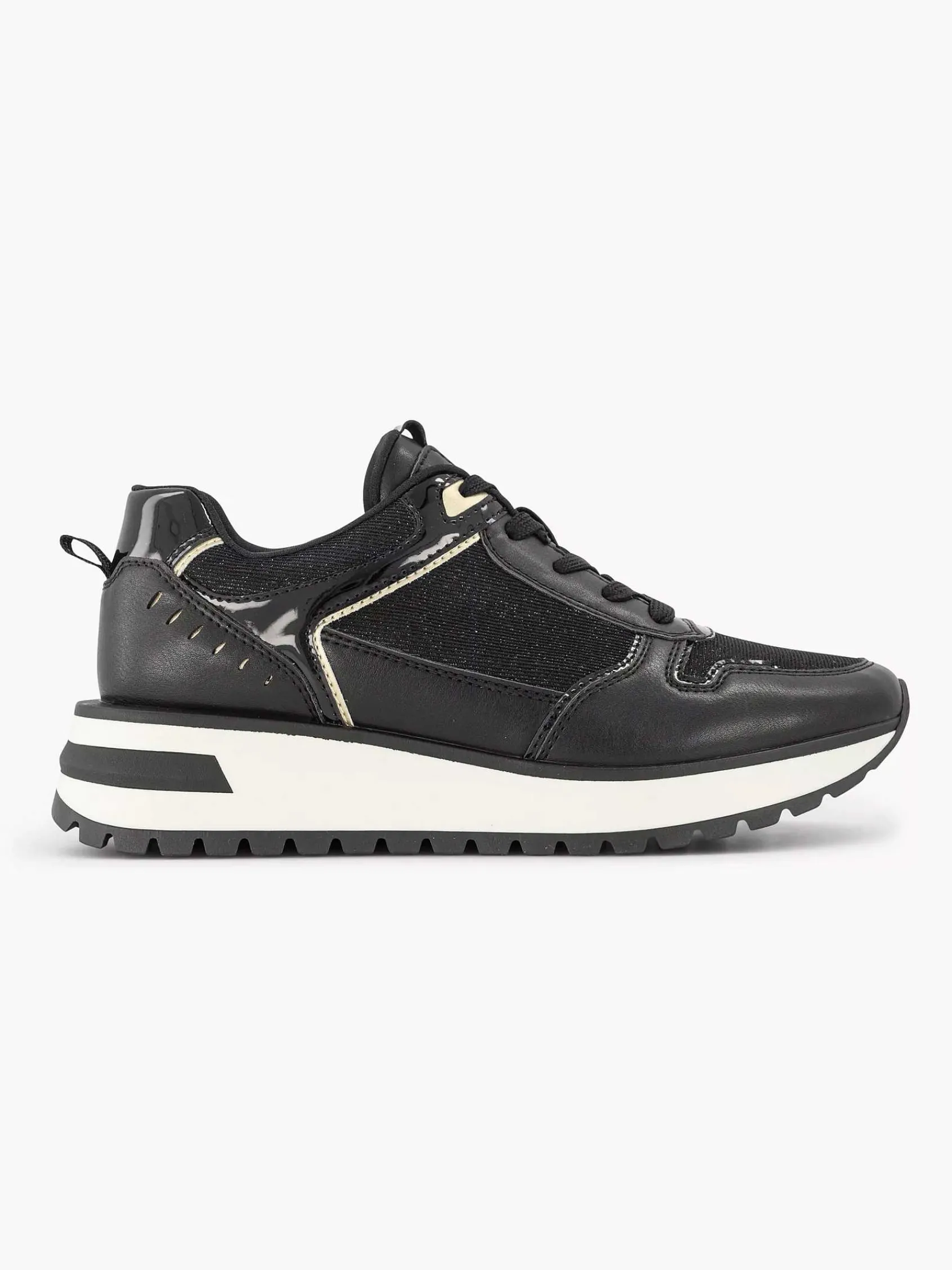 Graceland Sneakers-Zwarte Chunky Sneaker