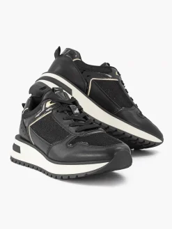 Graceland Sneakers-Zwarte Chunky Sneaker