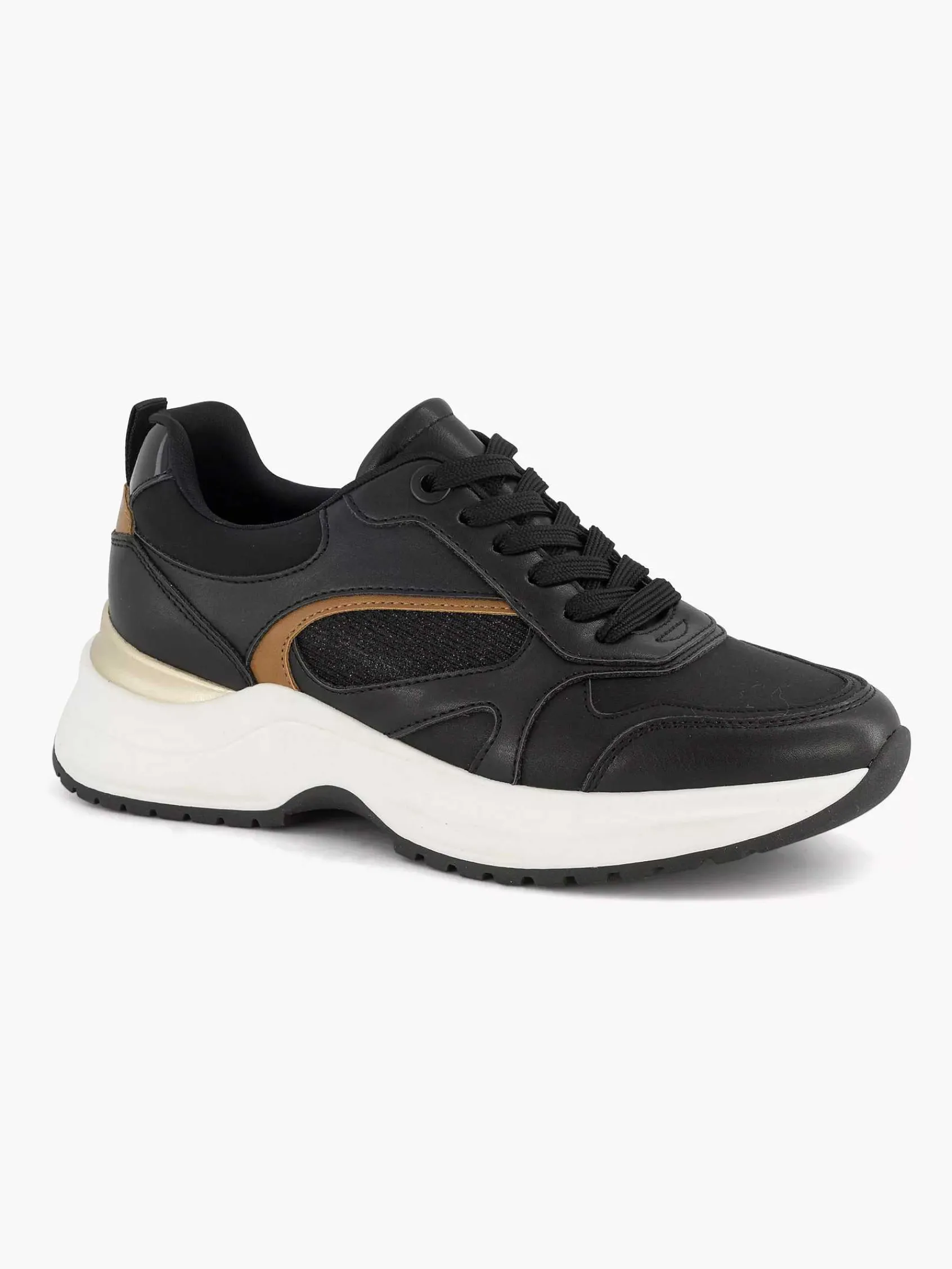 Graceland Sneakers-Zwarte Chunky Sneaker