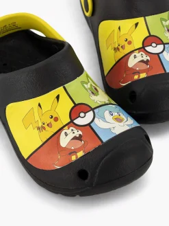 Pokémon Jongensschoenen-Zwarte Clog