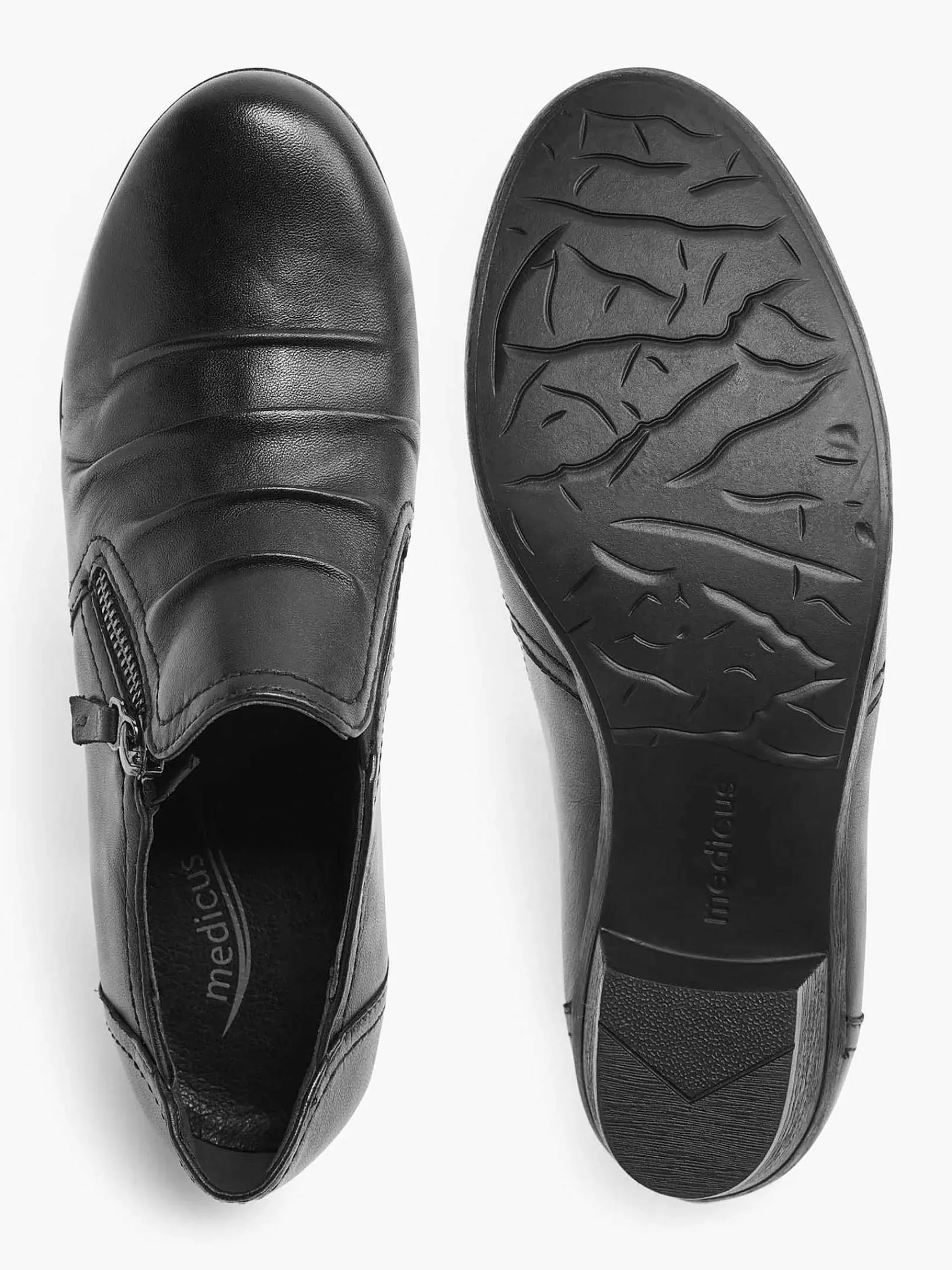 Medicus Comfort Schoenen-Zwarte Comfort Pump